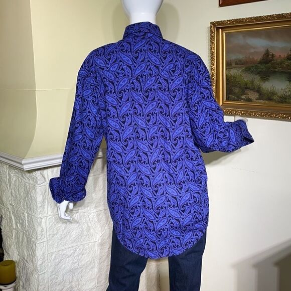 Rough Stock 100% Cotton Classic Paisley Cowboy Shirt - Picture 5 of 14